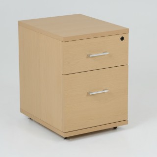 Caisson pour bureau à roulettes en bois 1 tiroir-Gosto