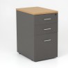 Caisson hauteur bureau 2T+1DS