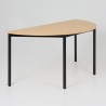 Table de réunion modulable demi-ronde 4 Meet