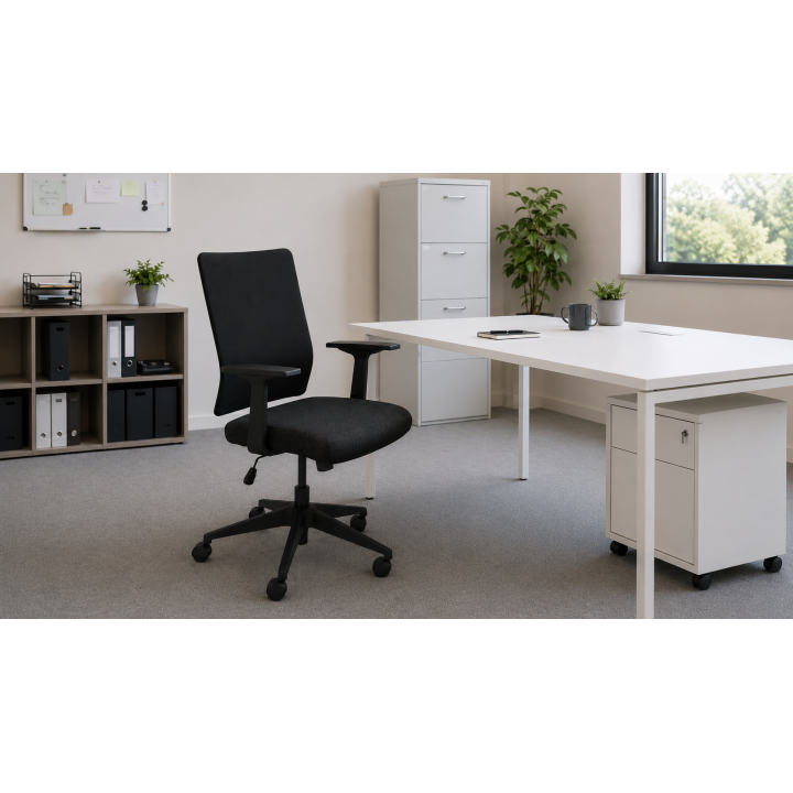 Fauteuil de bureau Axo, système basculant avec ou sans accoudoir