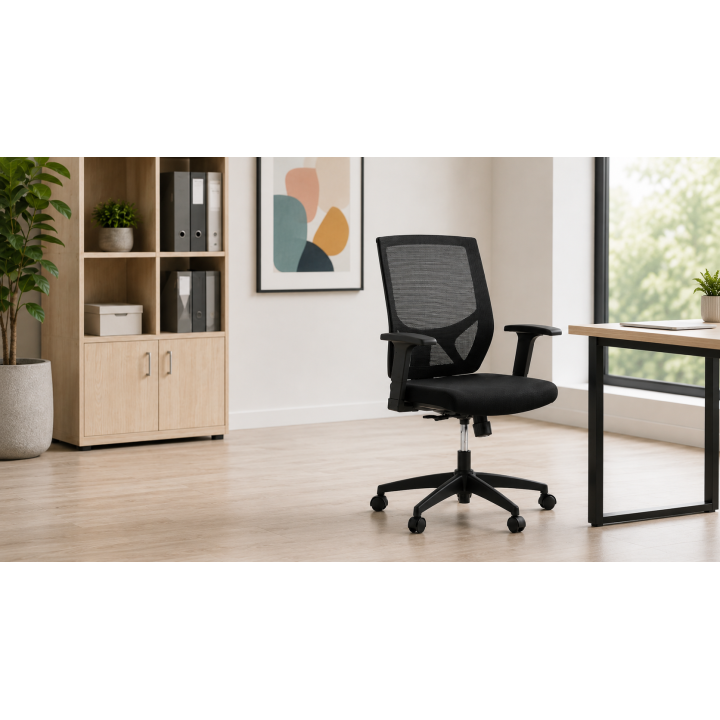 Fauteuil de bureau Rafale avec ou sans accoudoir