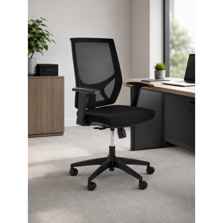 Fauteuil de bureau Rafale avec ou sans accoudoir