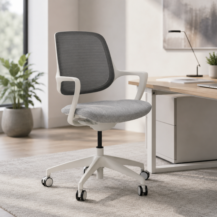 Fauteuil de bureau en resille Mira