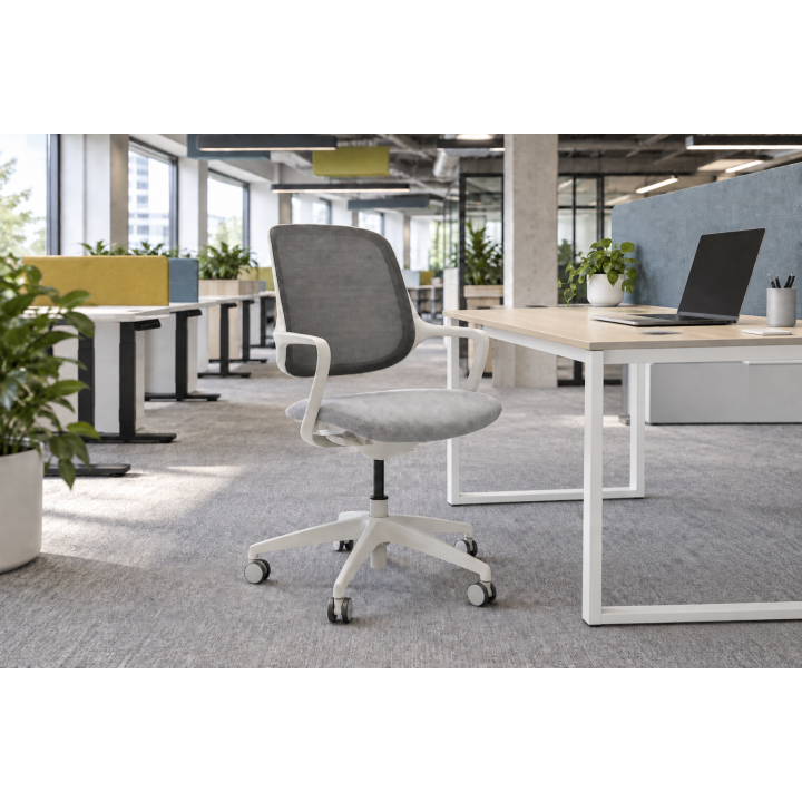 Fauteuil de bureau en resille Mira
