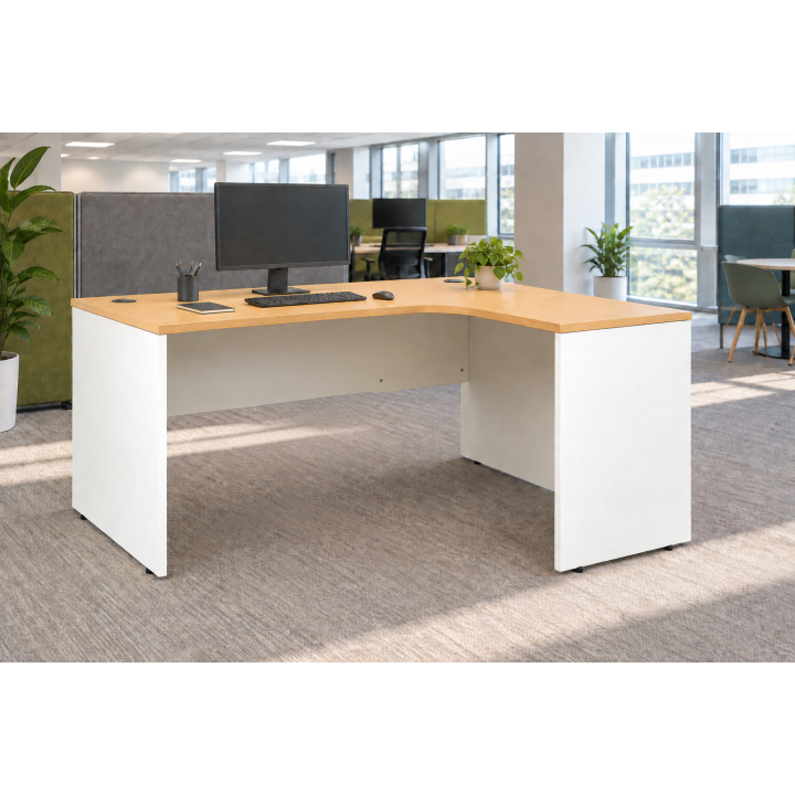 Bureau d'angle compact PANNEAUX