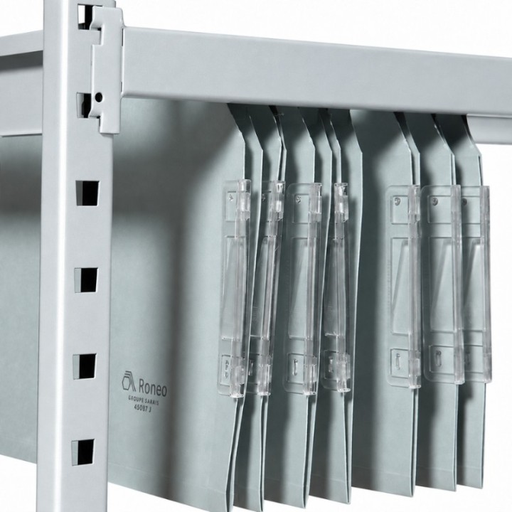 Rayonnage métallique pour dossiers suspendus - Gosto