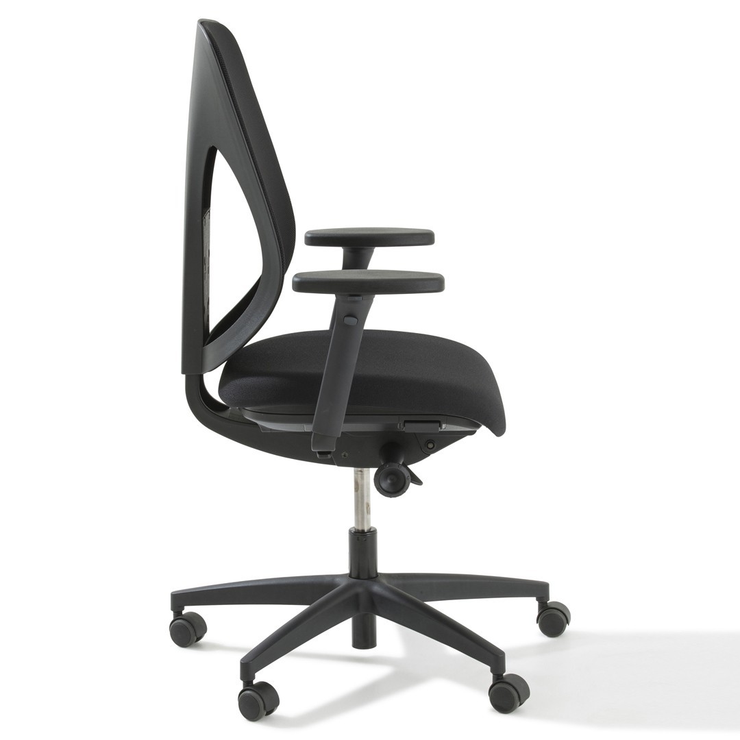 GIROFLEX Chaise de bureau 353-4029 353-4029 noir, sans accoudoir - Ecomedia  AG