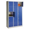Casier vestiaire multicases 15 portes monobloc