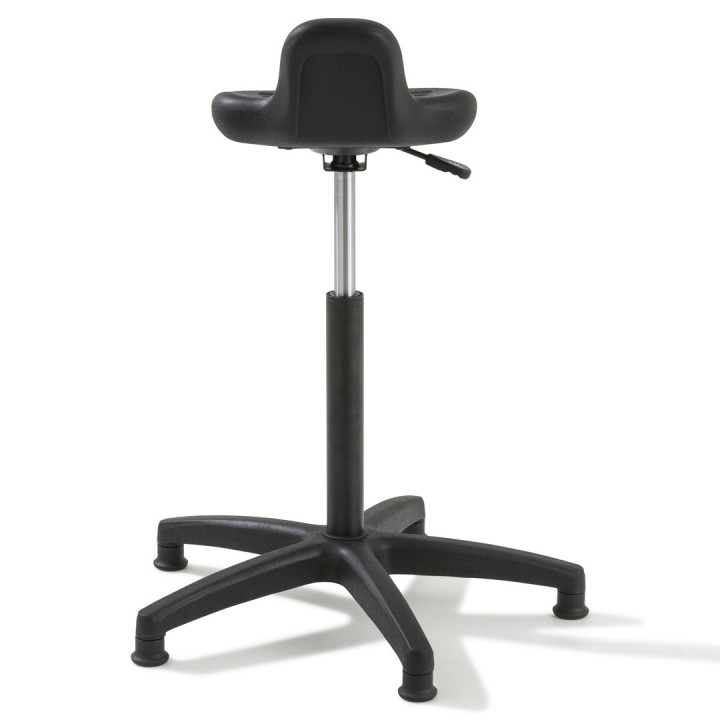 Siège assis debout Poly-Up, Chaise de caisse technique-Gosto
