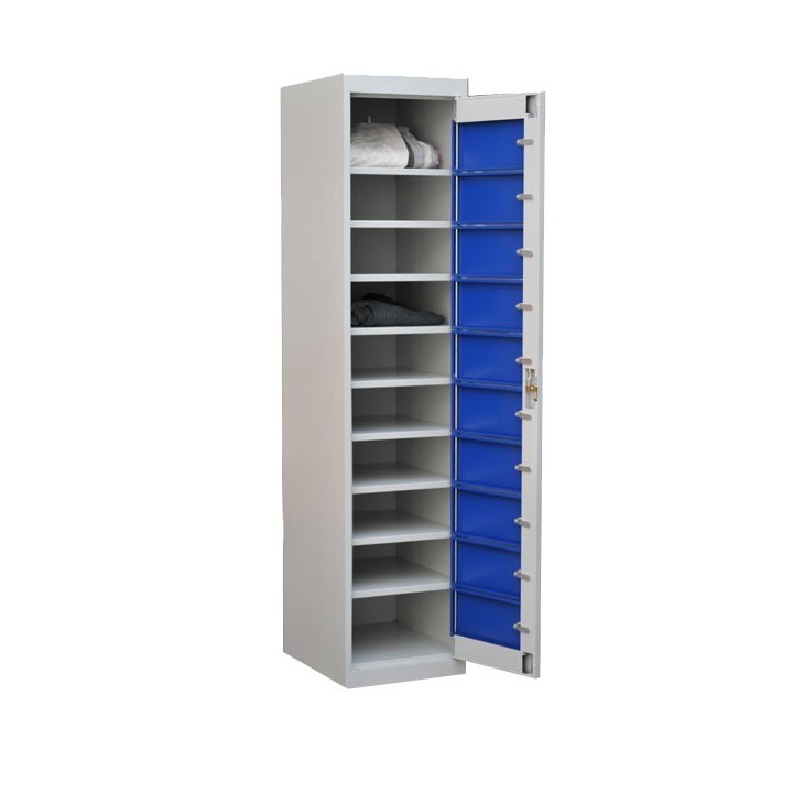 Armoire metallique à linge propre, Hauteur 1m80-Gosto