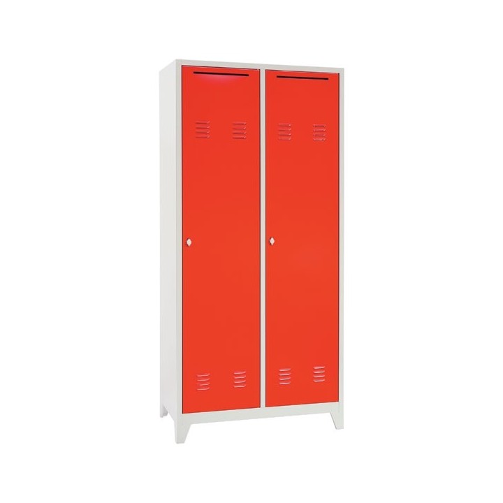 Armoire pompier, 2 cases, Hauteur 2 mètres 05.