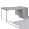Bureau demi-ministre 3 tiroirs