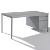 Bureau demi-ministre 1T + 1 DS, dimL160xP80cm