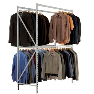 Rayonnage professionel vêtements pour aménager vos stocks ou magasins.