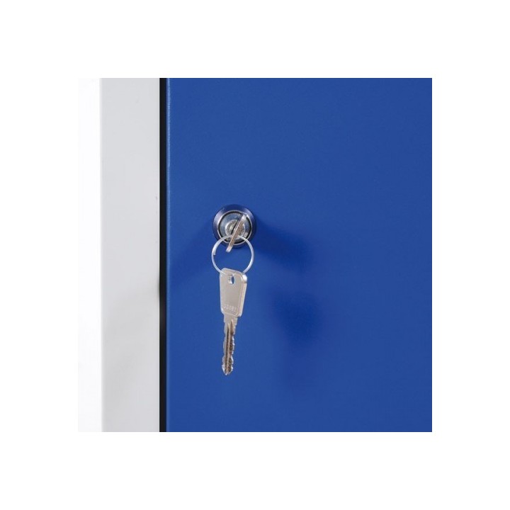 Vestiaire double métallique bi place 2 personnes monobloc | Gosto