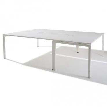 Bureau d'angle avec retour accroché et caisson Gamme Pure-Gosto