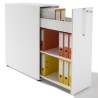 Armoire caisson Tour en Bois Hauteur 109 cm