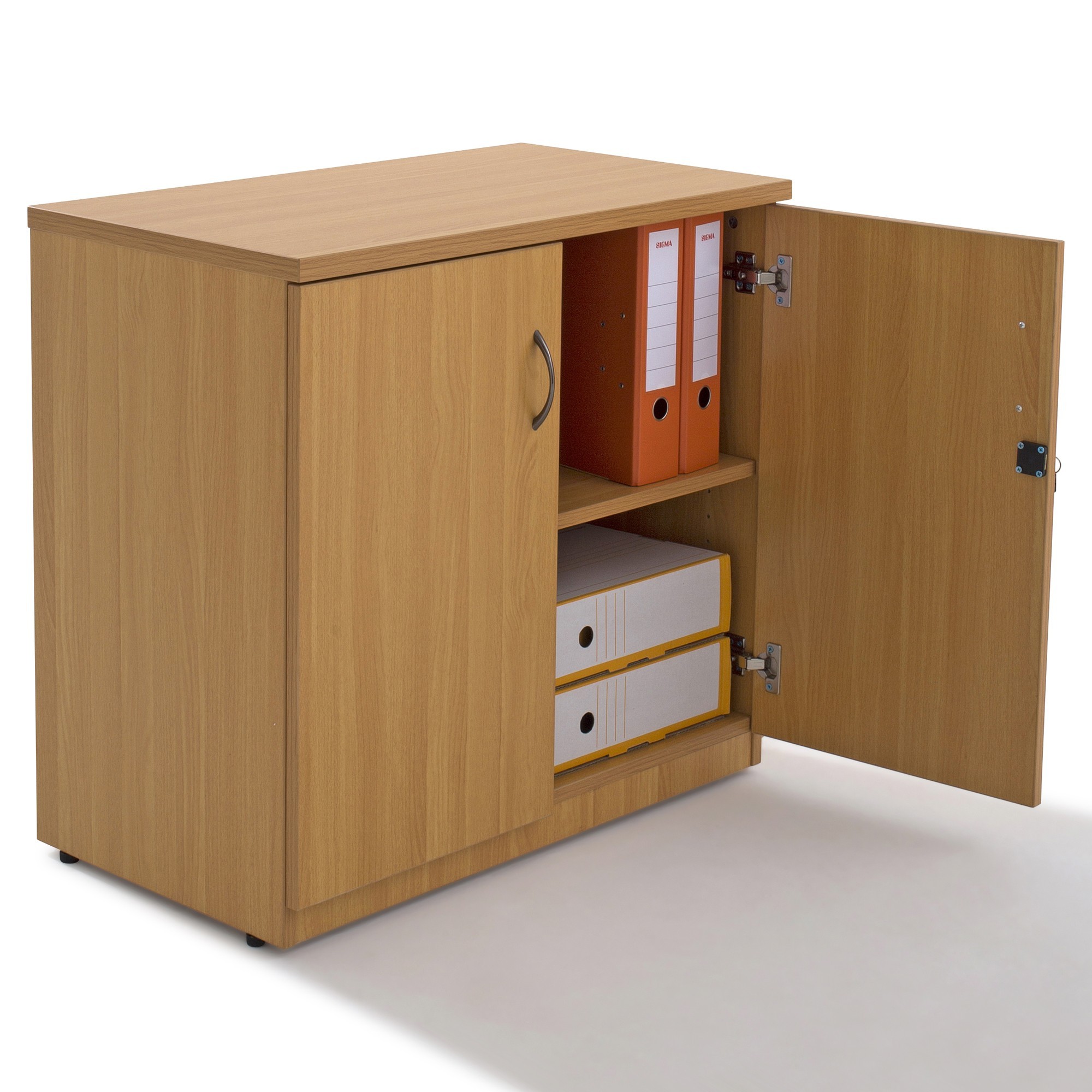 Armoire bout de bureau portes battantes-Gosto