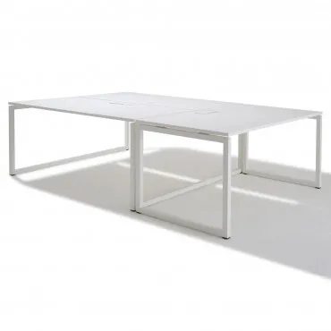 Bureau bench 3 personnes pour open space - Gamme cube