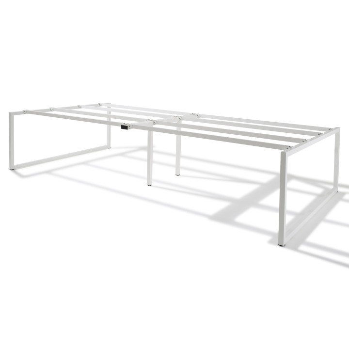 Bureau bench opens space 4 personnes - Gamme Cube - gosto