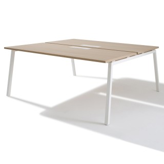 Bureau Bench 2 personnes pour  Open Space Gamme ACTEA-GOSTO