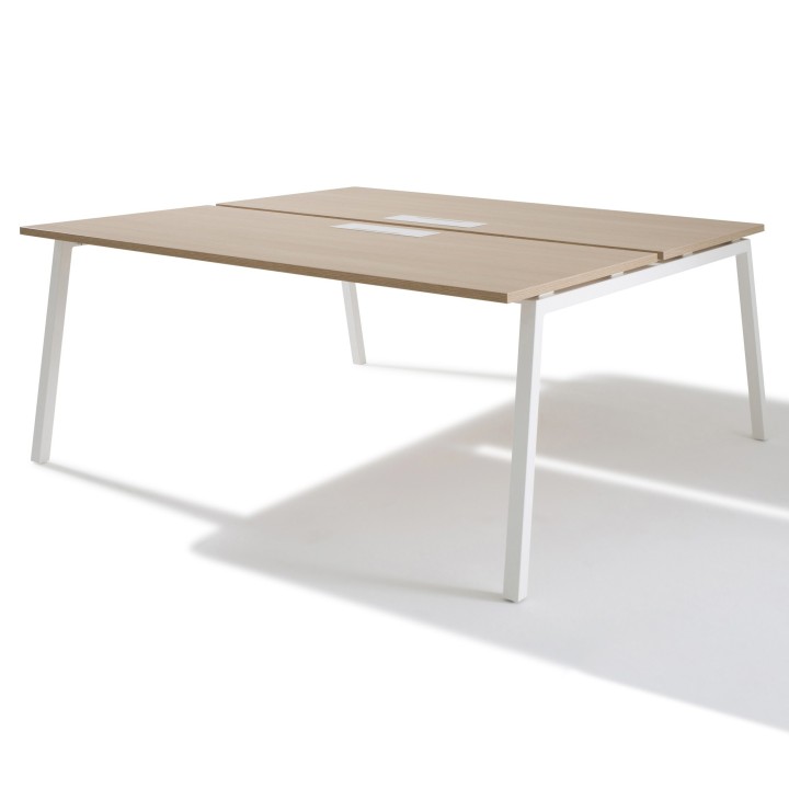 Bureau Bench 2 personnes pour  Open Space Gamme ACTEA-GOSTO