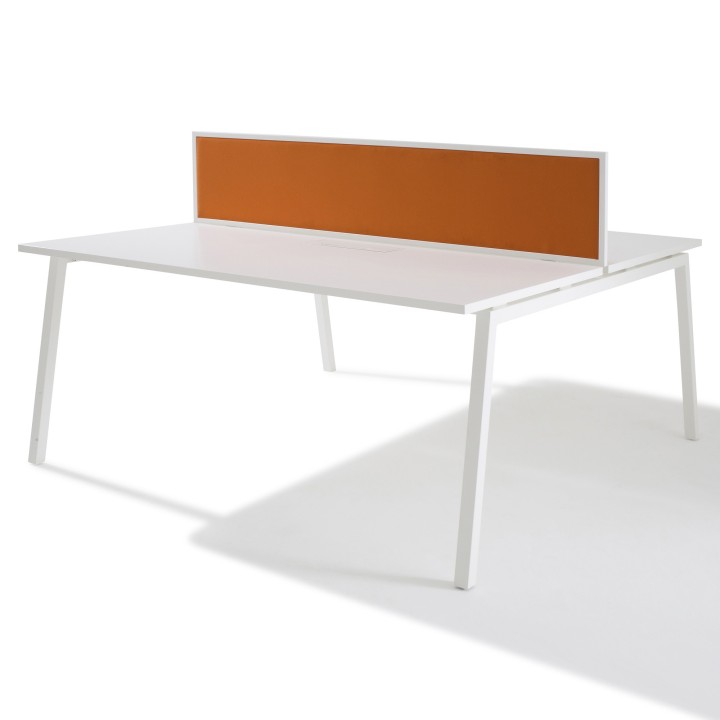 Bureau Bench 2 personnes pour  Open Space Gamme ACTEA-GOSTO