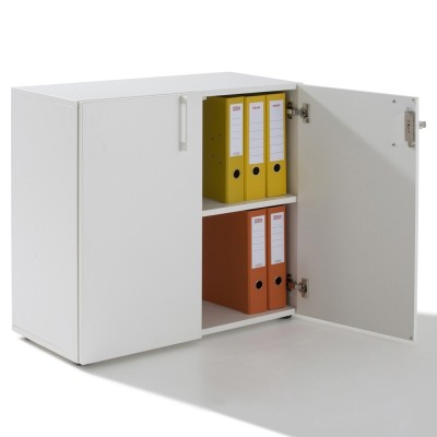 Armoire porte battante en Bois Hauteur H74xL80xP36 cm