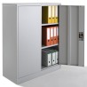 Armoire à portes battantes, monobloc, H100xL80xP40 cm