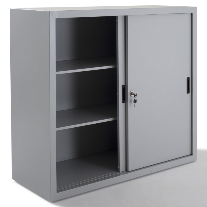 Armoire metallique Porte Coulissante Hauteur 1m05 - Gosto