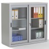 Armoire portes coulissantes transparentes
