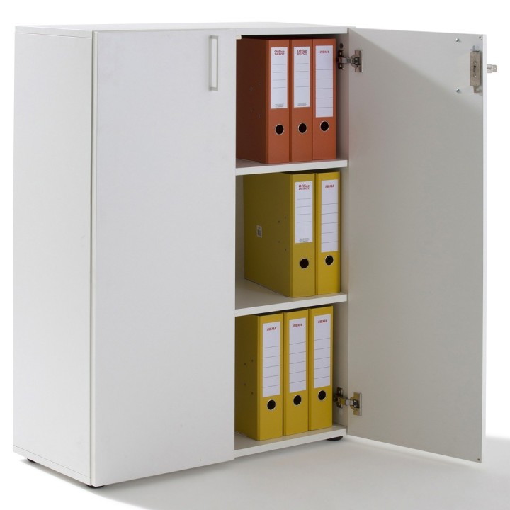 Armoire basse bout de bureau, hauteur 110cm -Gosto