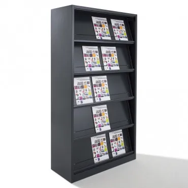 Armoire Présentoir 5 niveaux, monobloc