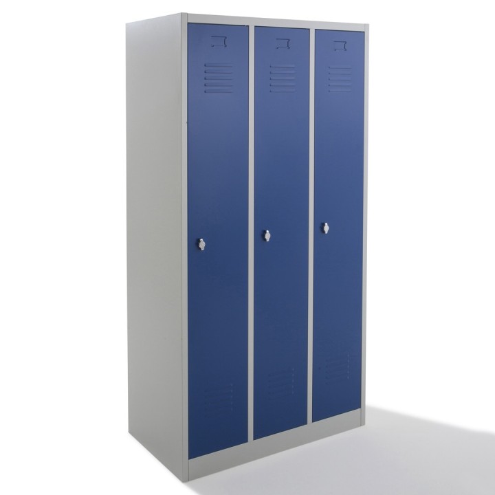Vestiaire industrie semi monobloc 3 cases propre | Gosto