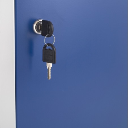 Vestiaire industrie propre - monobloc - 2 cases