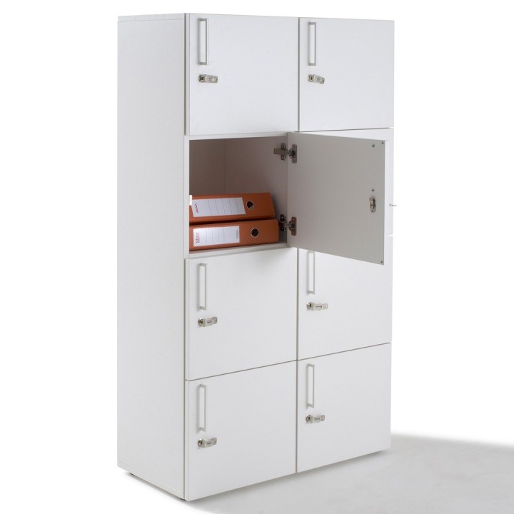 Casier vestiaire en bois 6/8 cases |Gosto