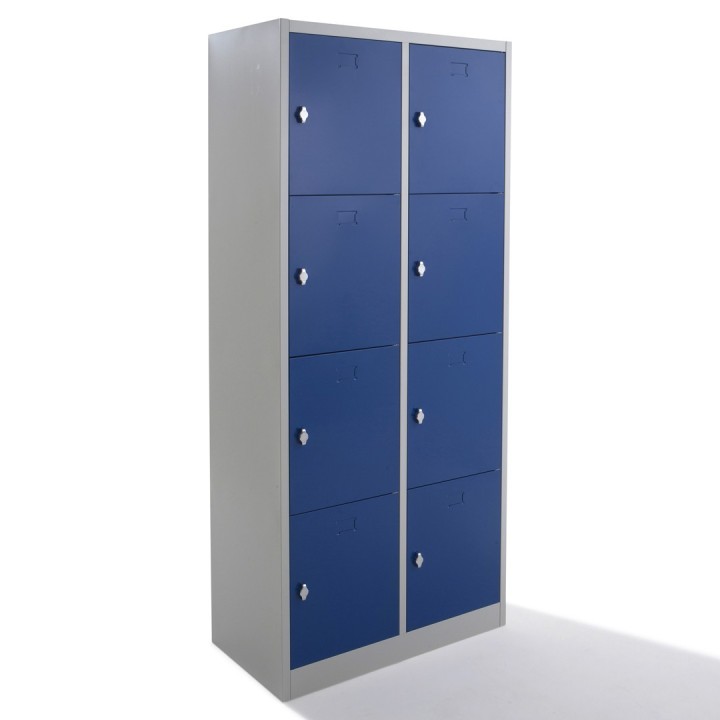 Vestiaire multicases métallique 8 cases - Gosto
