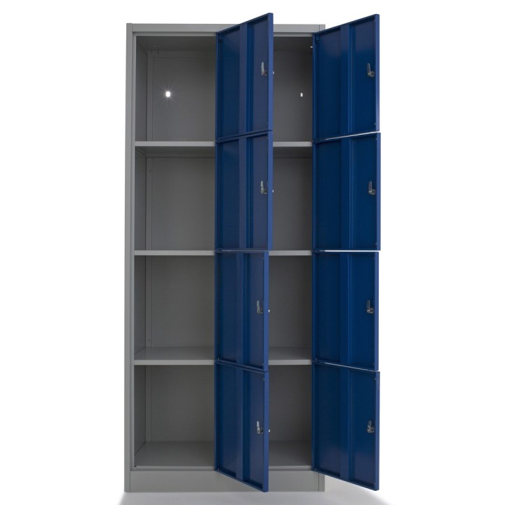 Vestiaire multicases métallique 8 cases - Gosto