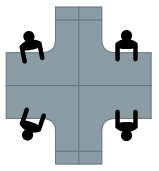 agencement bureau compact