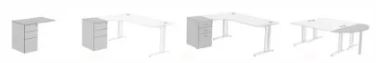 extensions de bureau et caisson