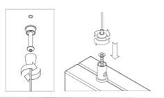 schema fixation panneau acoustique