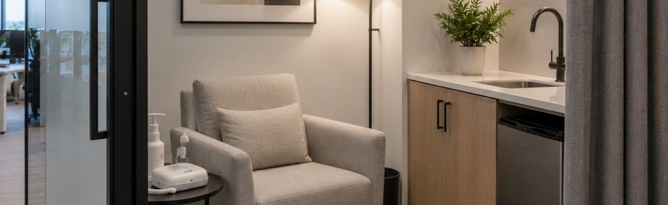 Salle d'allaitement en entreprise