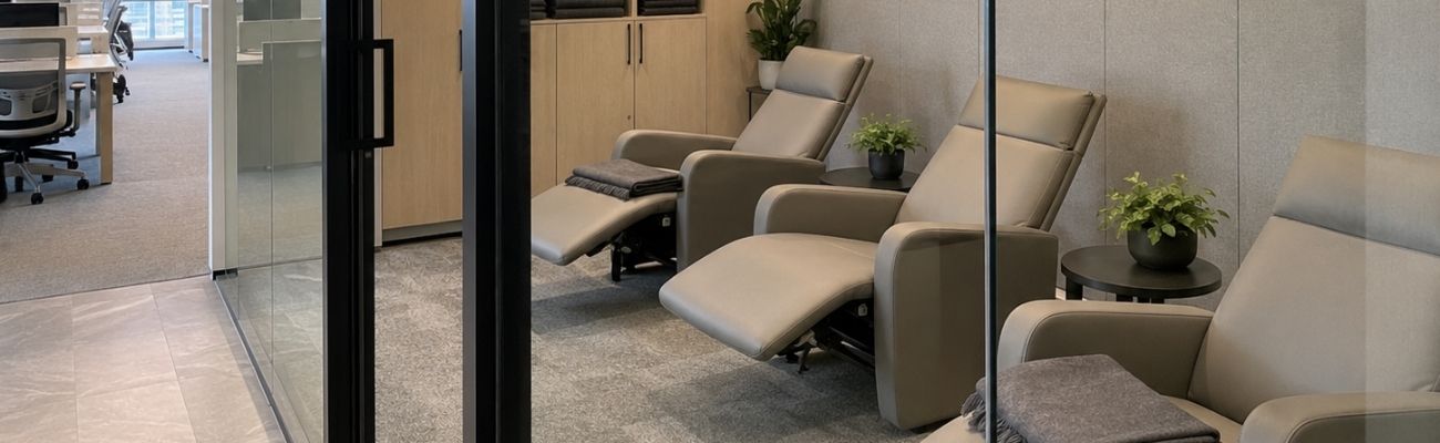 Salle de sieste en entreprise