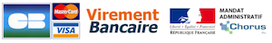Moyens de paiement acceptés